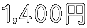 1,400~